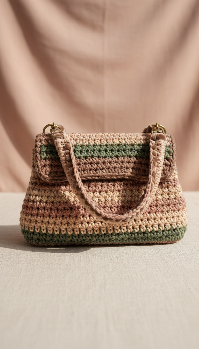 Clutch raffinata filato seta